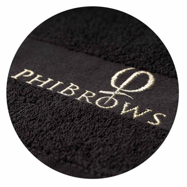 PhiBrows Towel black - Imagen 5