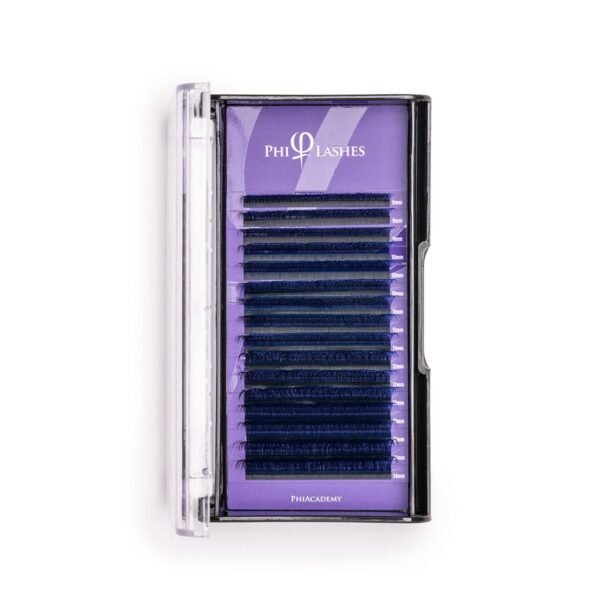 PhiLashes YY Ombre-Black-Blue Mix D-0.07/8-14 mm