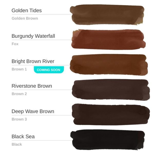 Riverstone Brown PMU Pigment 10ml - Imagen 7