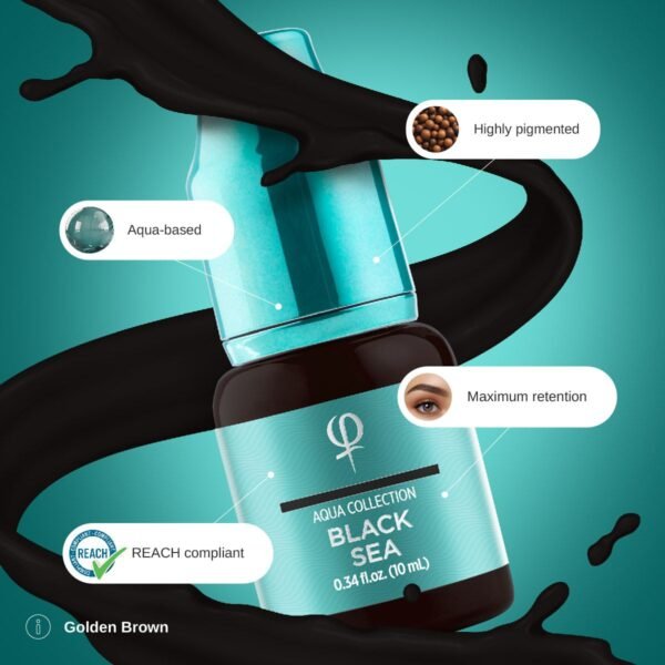 Black Sea PMU Pigment 10ml - Imagen 3