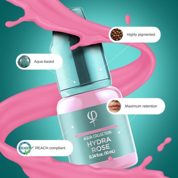 Hydra Rose – Correction color PMU pigment 10ml - Imagen 3