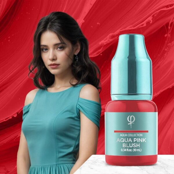 Aqua Pink Blush PMU pigment 10ml - Imagen 5