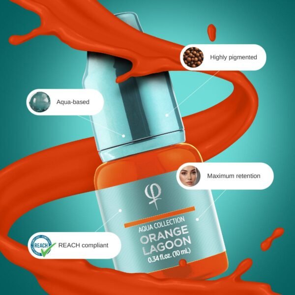 Orange Lagoon PMU pigment 10ml - Activator - Imagen 3