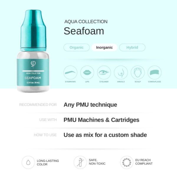 Seafoam PMU pigment 10ml - Imagen 2