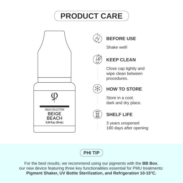 Beige Beach PMU Pigment 10ml - Imagen 6